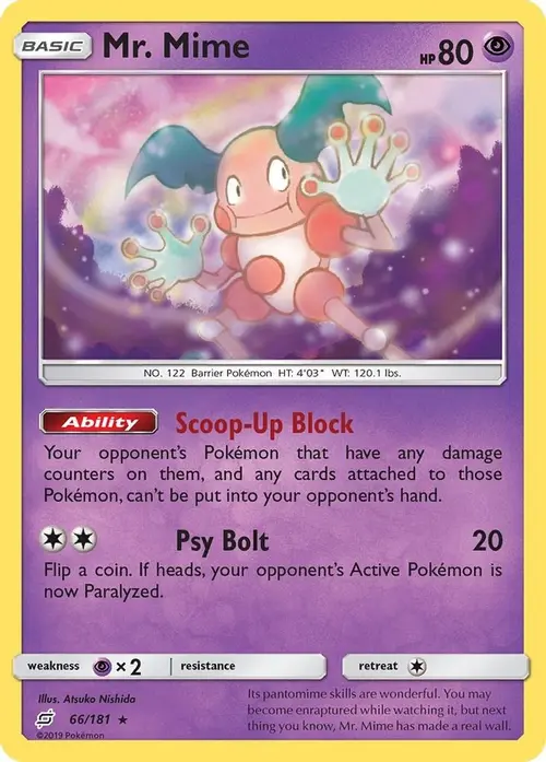 Mr. Mime card art