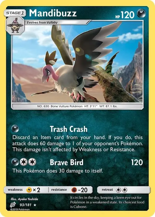 Mandibuzz card art
