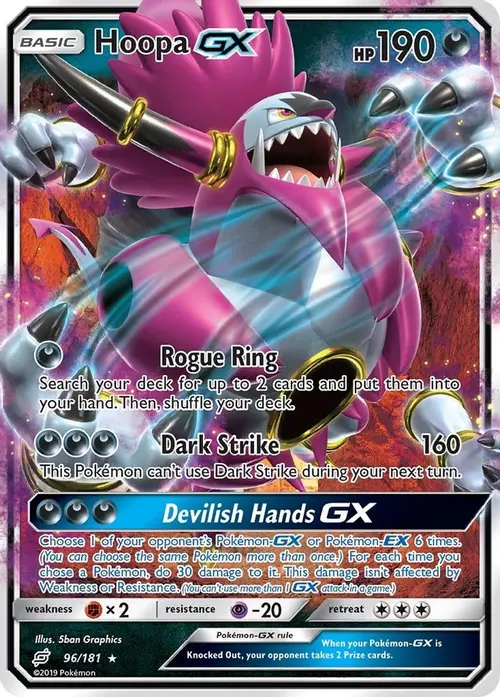 Hoopa GX card art