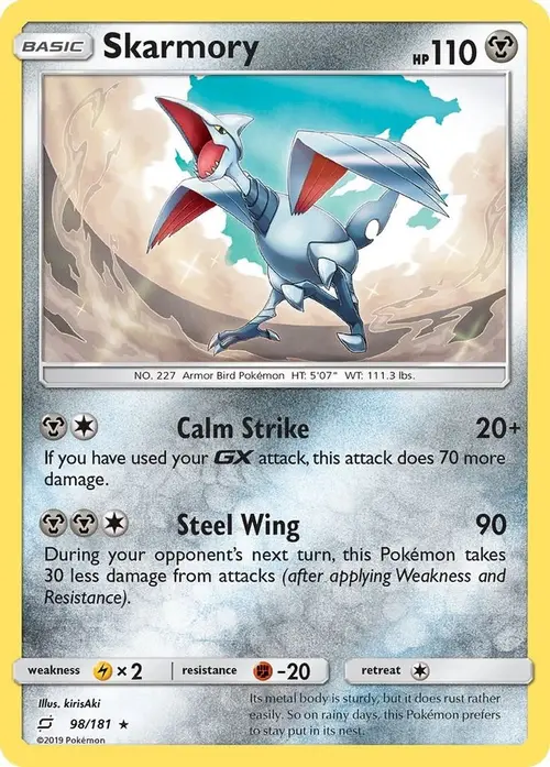Skarmory card art