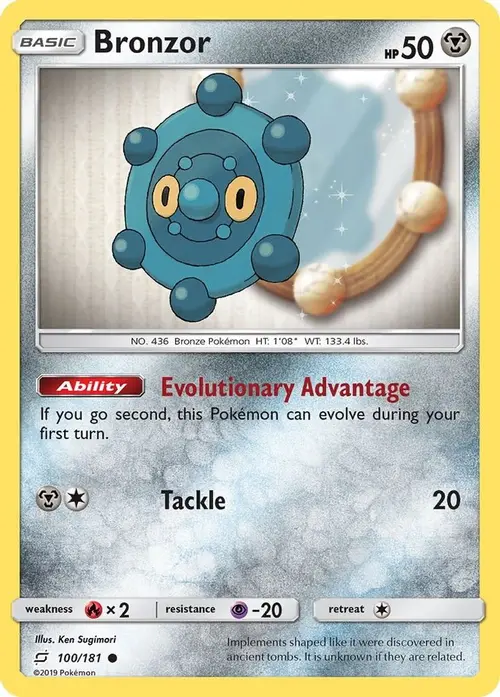 Bronzor card art