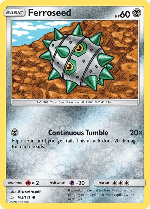 Ferroseed card art