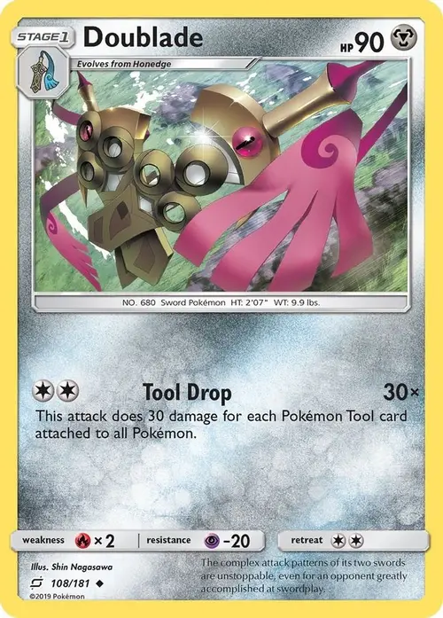 Doublade card art