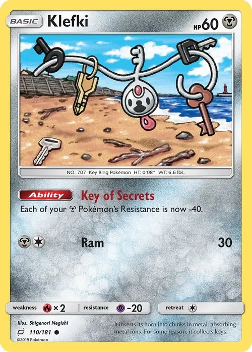 Klefki card art