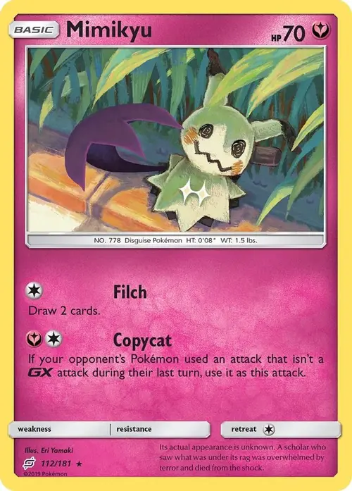 Mimikyu card art
