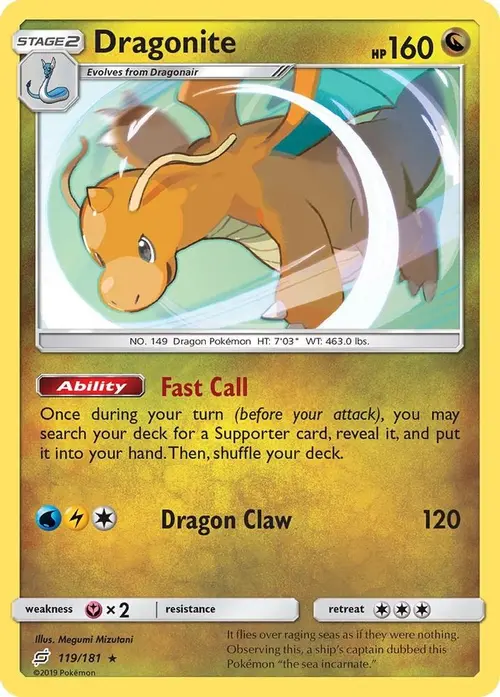 Dragonite card art