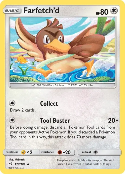 Farfetch'd card art
