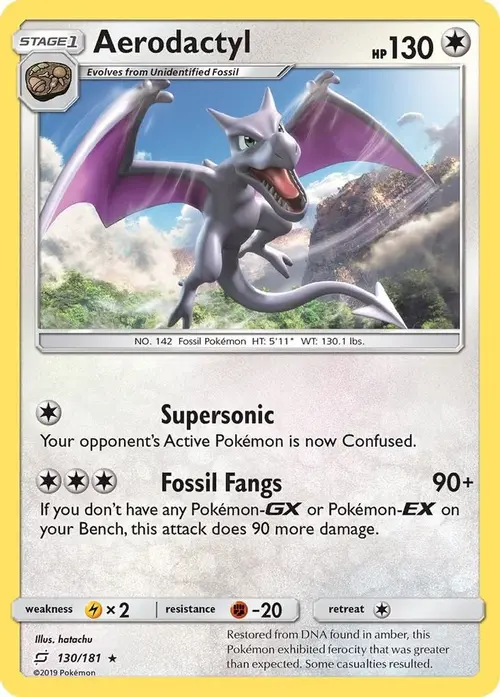 Aerodactyl card art