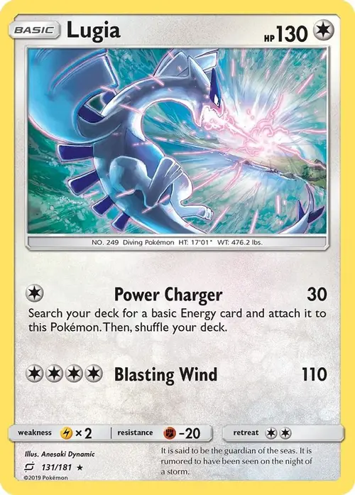 Lugia card art