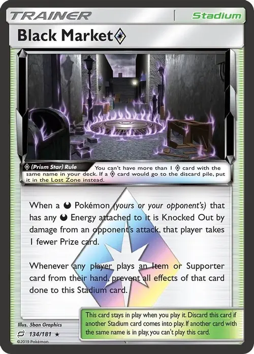 Black Market Prism Star card art