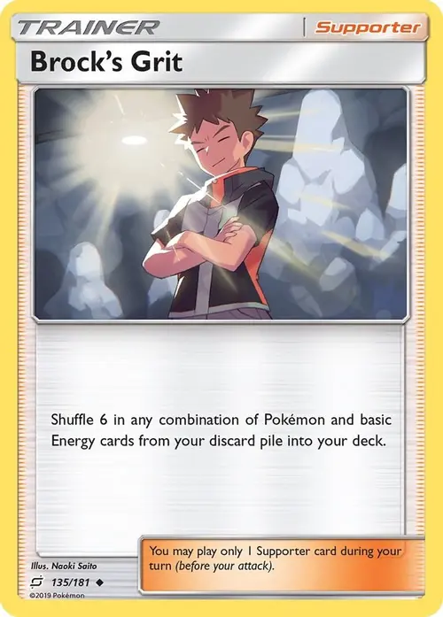 Brock's Grit card art