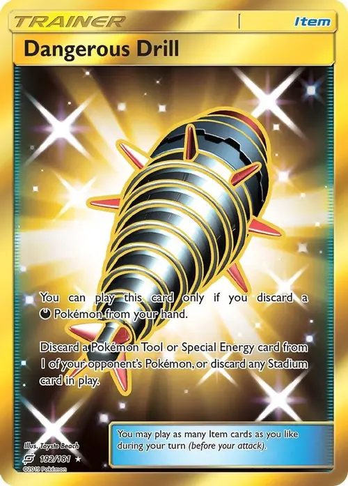 Dangerous Drill (Secret) card art