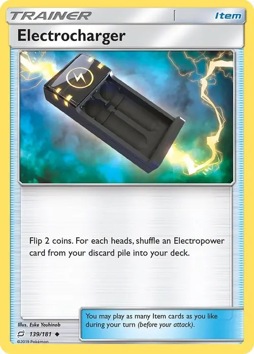 Electrocharger card art