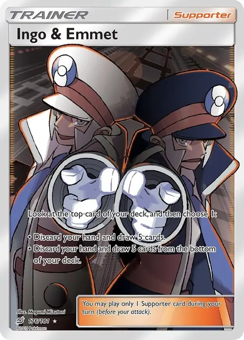 Ingo & Emmet (Full Art) card art