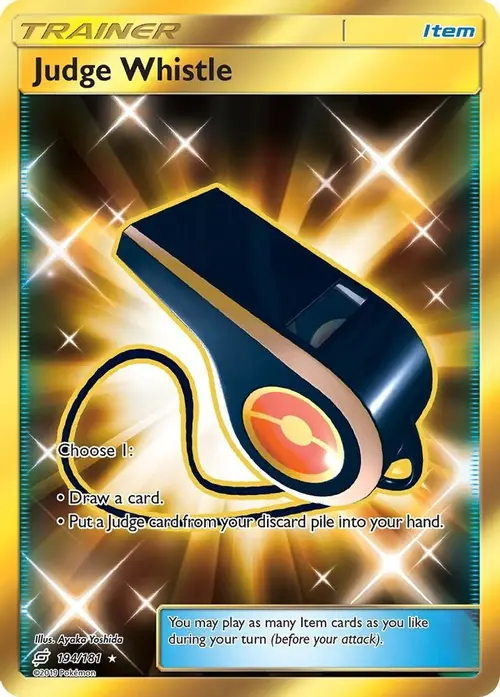 Judge Whistle (Secret) card art