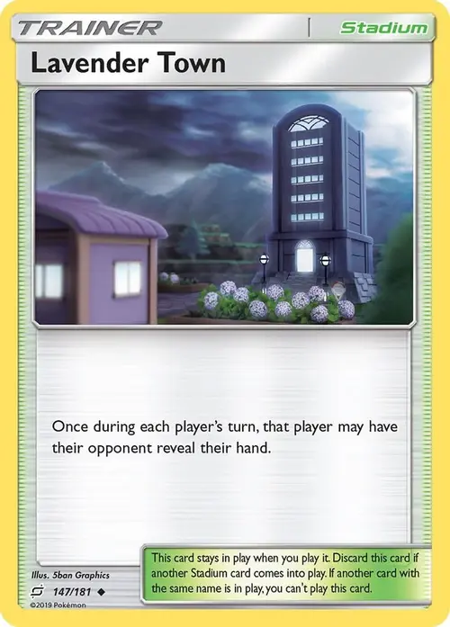 Lavender Town card art