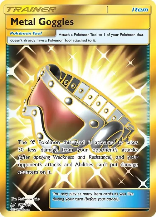 Metal Goggles (Secret) card art