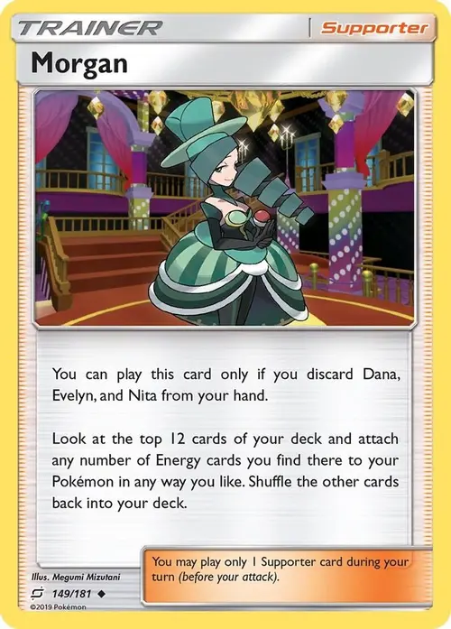 Morgan card art