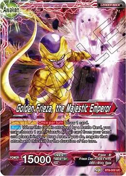 Frieza // Golden Frieza, the Majestic Emperor card art