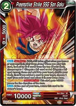 Preemptive Strike SSG Son Goku card art