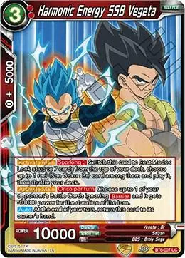 Harmonic Energy SSB Vegeta card art