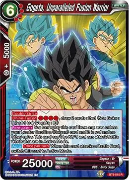Gogeta, Unparalleled Fusion Warrior card art