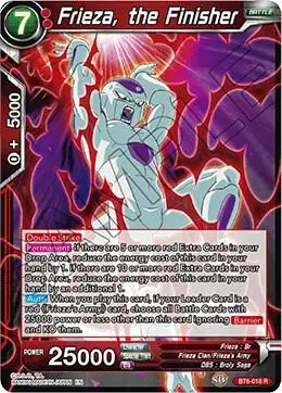 Frieza, the Finisher card art