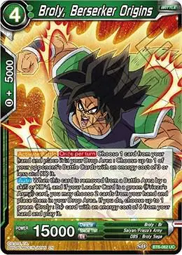 Broly, Berserker Origins card art