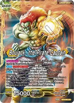 Boujack // Boujack, the Pirate Captain card art