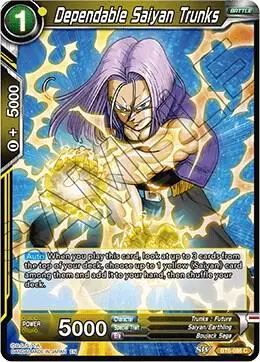 Dependable Saiyan Trunks card art