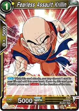 Fearless Assault Krillin card art
