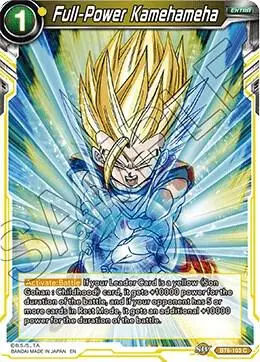 Full-Power Kamehameha card art