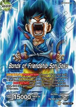 Son Goku // Bonds of Friendship Son Goku card art