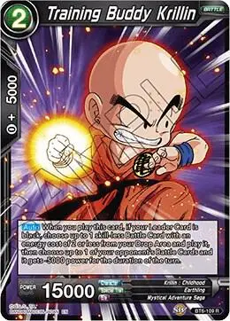 Training Buddy Krillin card art