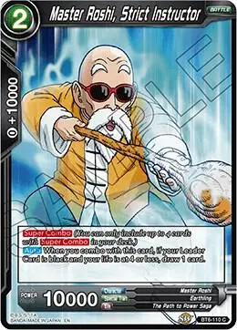 Master Roshi, Strict Instructor card art