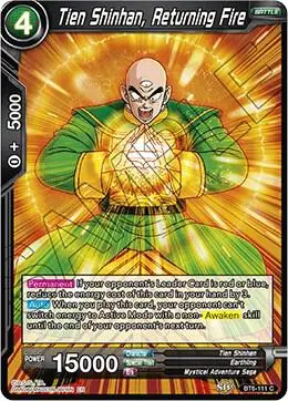 Tien Shinhan, Returning Fire card art