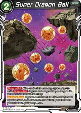 Super Dragon Ball card art
