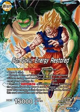 Dende // Son Goku, Energy Restored card art