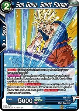 Son Goku, Spirit Forger card art