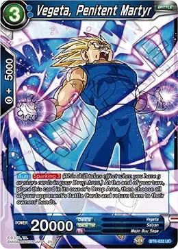 Vegeta, Penitent Martyr card art