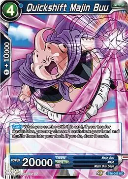 Quickshift Majin Buu card art