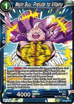 Majin Buu, Prelude to Villainy card art