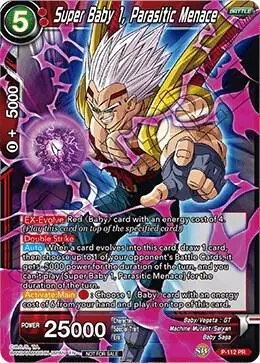 Super Baby 1, Parasitic Menace (Power Booster) card art