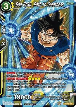 Son Goku, Path to Greatness (Power Booster) card art