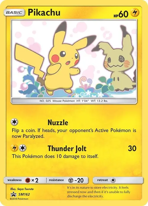 Pikachu - SM162 card art