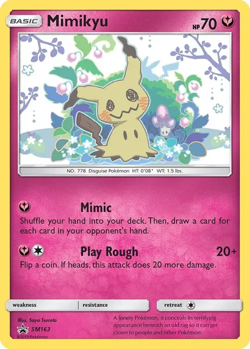 Mimikyu - SM163 card art