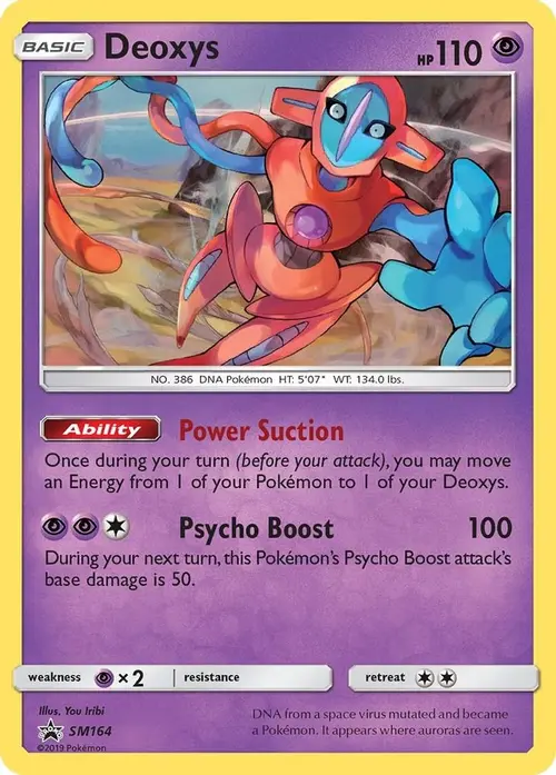 Deoxys - SM164 card art