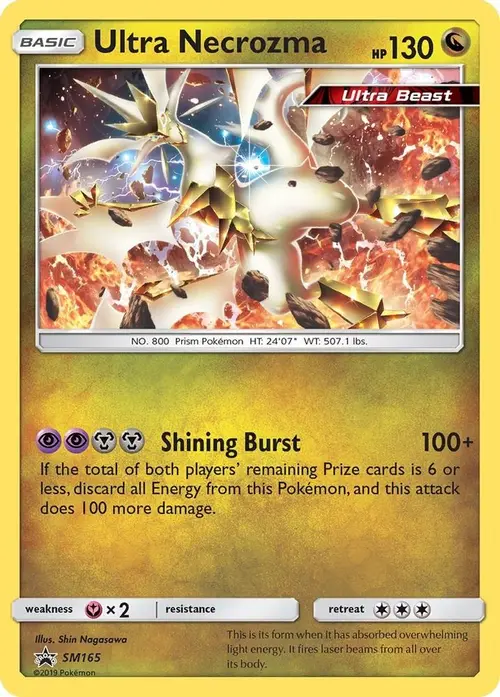 Ultra Necrozma - SM165 card art