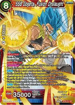 SSB Gogeta, Fusion Onslaught card art