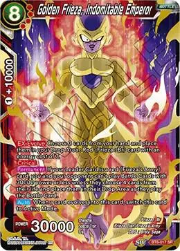 Golden Frieza, Indomitable Emperor card art
